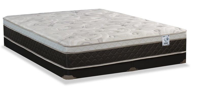 Ensemble matelas à Euro-plateau à profil bas Pisa II de Springwall pour très grand lit