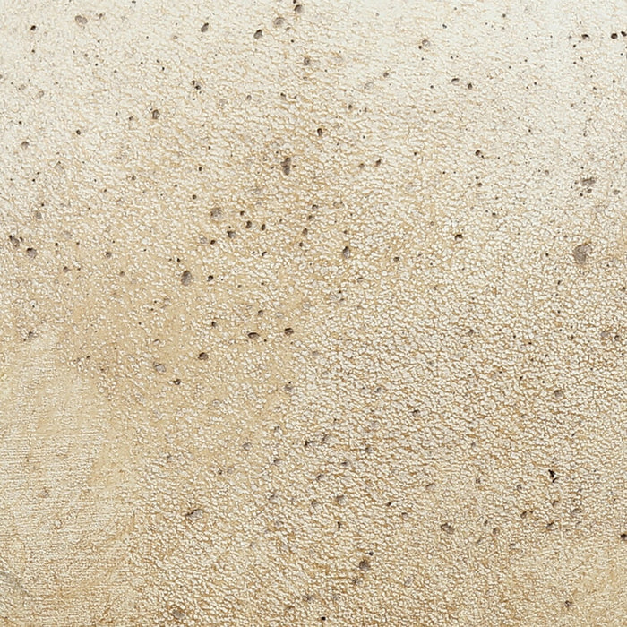 Lampe de table de 20 po béton beige avec abat-jour lin