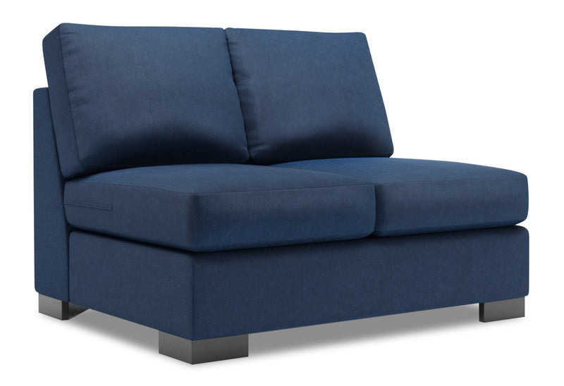 Causeuse sans accoudoirs Track de la collection Sofa Lab - Pax Navy