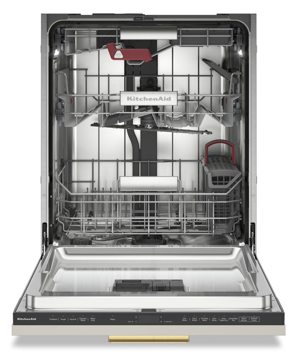 Lave-vaisselle encastré KitchenAid de 24 po et de 39 dBA avec commandes sur le dessus - panneau personnalisable - KDTF924PPA