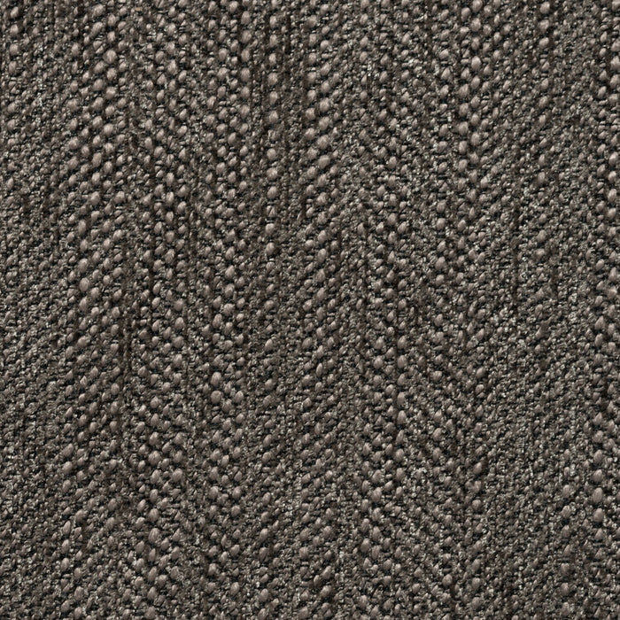 Sofa sectionnel de gauche Nofia 3 pièces fabriqué au Canada en chenille avec coussins décoratifs et pattes en bois - gris anthracite