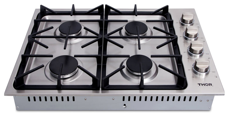Surface de cuisson à gaz professionnelle Thor Kitchen de 30 po – TGC3001