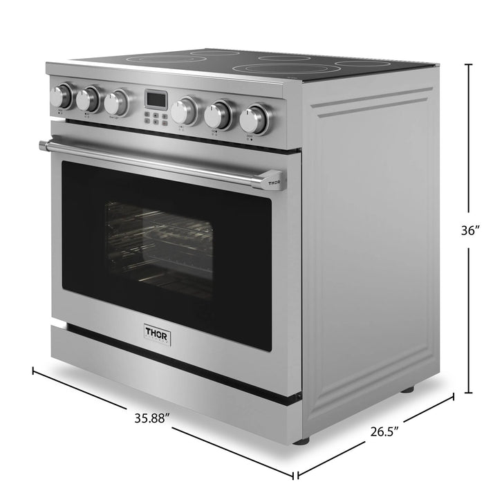 Cuisinière électrique professionnelle Thor Kitchen de 6 pi³ - ARE36
