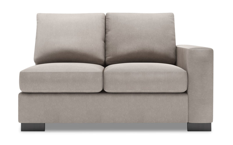 Causeuse de droite Track de la collection Sofa Lab - Pax Slate