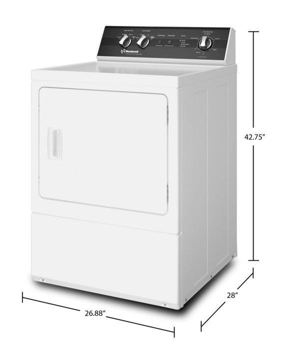 Sécheuse à gaz Huebsch de 7 pi³ avec vapeur - DR5102WG