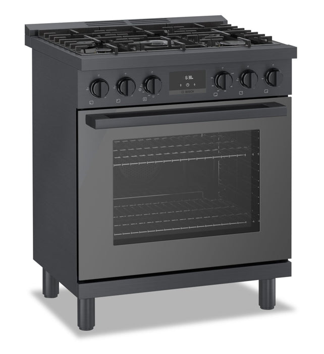  Cuisinière à gaz amovible Bosch de série 800 de 3,7 pi3 de style industriel - HGS8045UC