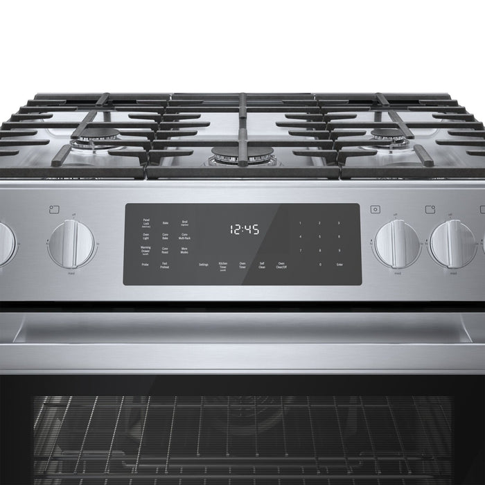 Cuisinière hybride Bosch de série 800 de 4,6 pi3 avec tiroir-réchaud - HDI8056C