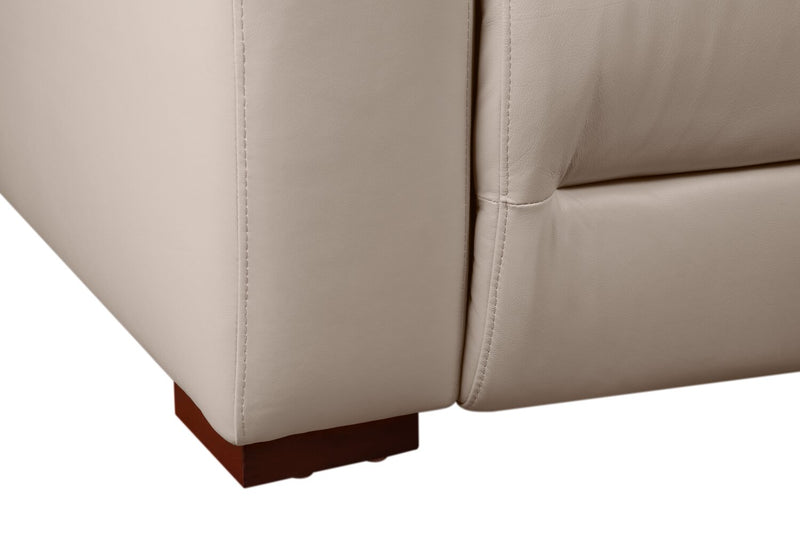 Sofa sectionnel à inclinaison électrique Modella 5 pièces - taupe 