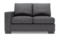  Causeuse de gauche Track de la collection Sofa Lab - Luxury Charcoal 