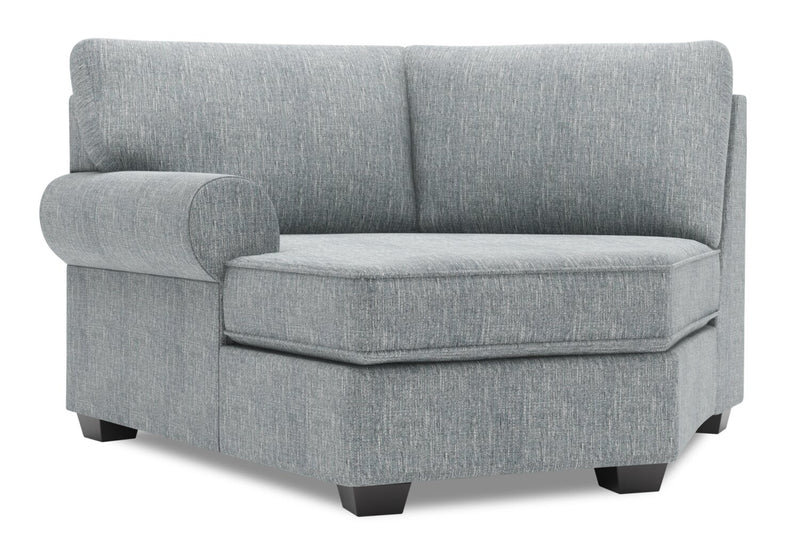 Fauteuil Cuddler de gauche Roll de la collection Sofa Lab - Luna Pewter