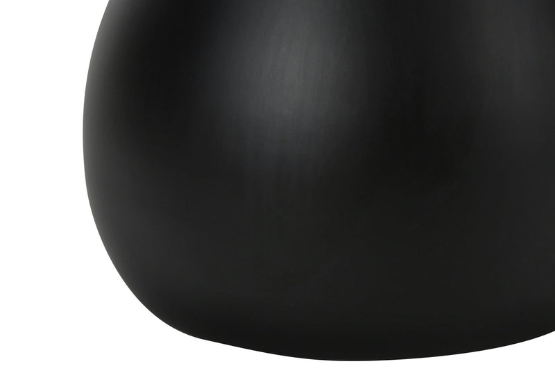 Ensemble 2 lampes de table de 18 po en métal noir