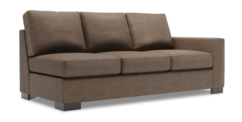 Sofa-lit de droite Track de la collection Sofa Lab - Luna Praline