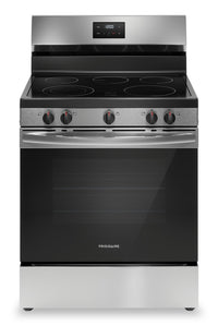  Cuisinière électrique Frigidaire de 5,3 pi³ avec élément à ébullition rapide et surface de cuisson à…