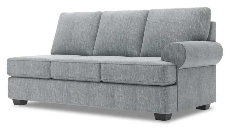 Sofa de droite Roll de la collection Sofa Lab - Luna Pewter
