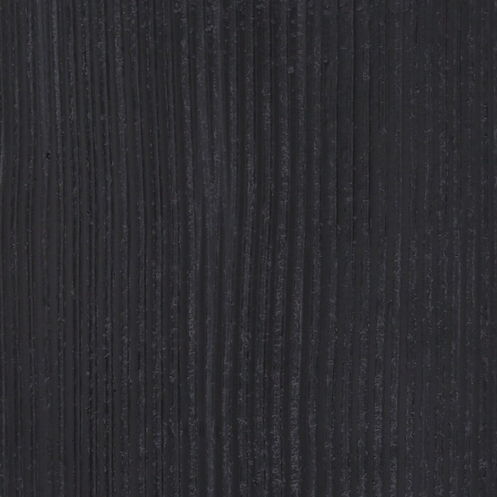 Lampe de table de 24 po béton noir avec touches dorées et abat-jour ivoire