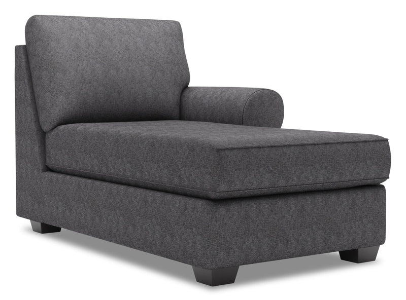 Fauteuil long de gauche Roll de la collection Sofa Lab - Luxury Charcoal