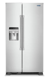 Réfrigérateur Maytag de 25 pi³ et de 36 po à compartiments juxtaposés - acier inoxydable résistant a…