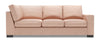 Sofa de droite pour rallonge Track de la collection Sofa Lab - Pax Rose