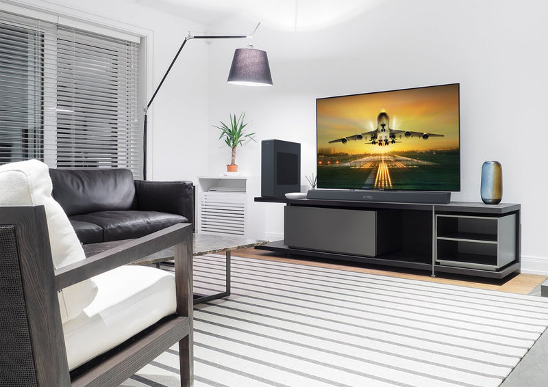 Barre de son à 2.1 canaux de JBL et caisson d'extrêmes graves sans fil