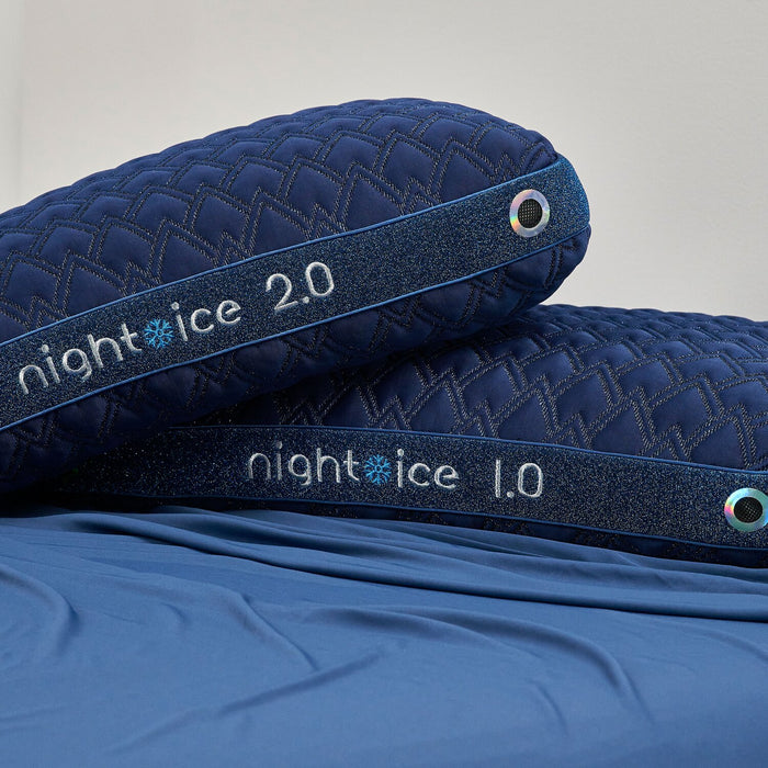 Oreiller haute performance Night Ice 2.0 de BEDGEAR - pour dormeur sur le dos