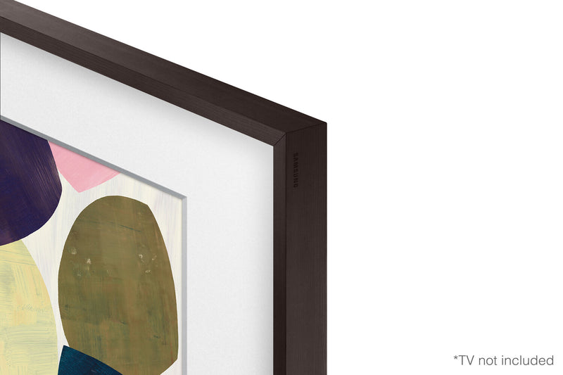 Cadre personnalisable Samsung pour 50\" The Frame TV - Brun moderne