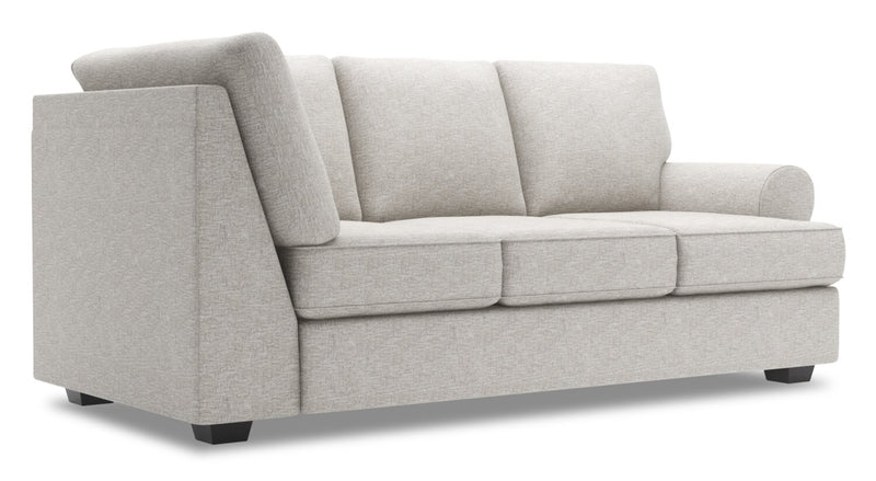 Sofa de droite pour rallonge Roll de la collection Sofa Lab - Luxury Silver