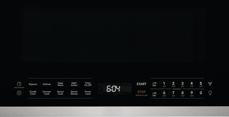 Four à micro-ondes à hotte intégrée Frigidaire Gallery de 1,9 pi³ avec cuisson par convection et cuisson par capteur - acier inoxydable Smudge-ProofMD - GMOS196CAF