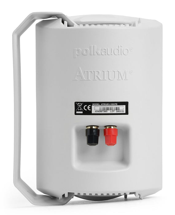 Haut-parleurs pour l’extérieur Atrium 4 de Polk Audio avec haut-parleurs individuels de 4,5 po blancs - AM4088