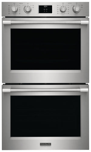 Four mural double électrique Frigidaire Professional de 5,3/5,3 pi³ et de 30 po avec convection totale - acier inoxydable Smudge-ProofMD - PCWD3080AF