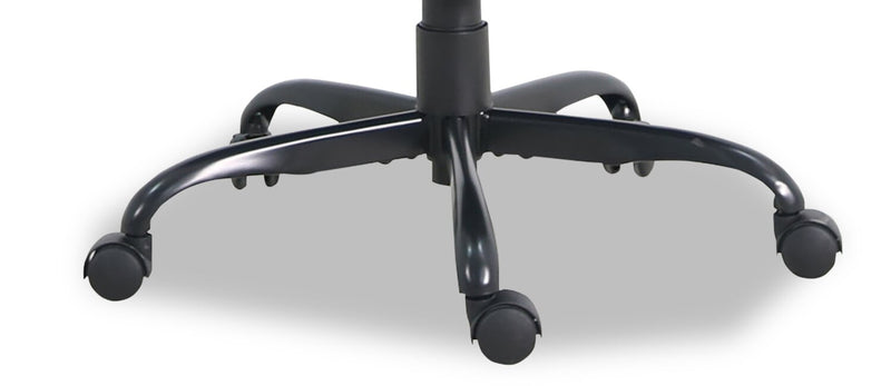 Chaise de bureau Conrad de SealyMD de 24,4 po - noire