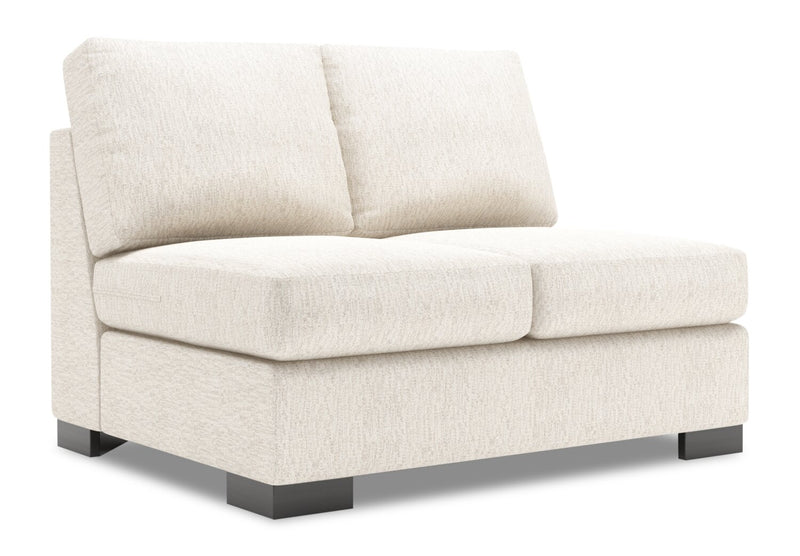 Causeuse sans accoudoirs Track de la collection Sofa Lab - Luxury Sand