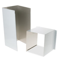 Extension de couvre-conduit Café acier inoxydable de 12 pi - CX12DC9SPSS