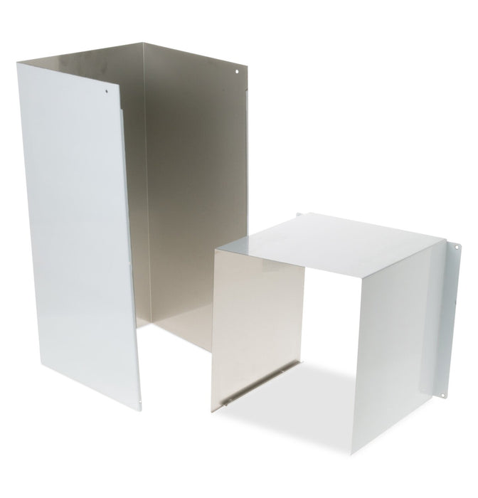 Extension de couvre-conduit Café acier inoxydable de 12 pi - CX12DC9SPSS