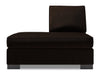 Rallonge pour fauteuil long de gauche Track de la collection Sofa Lab - Luxury Chocolate