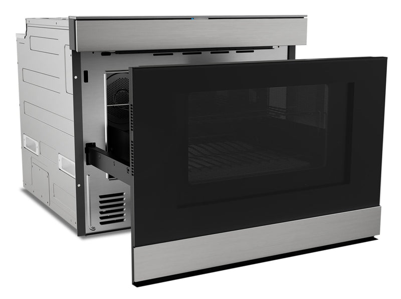 Tiroir four à micro-ondes Microwave DrawerMC encastré Sharp de 1,4 pi³ à convection - SMD2499FSC