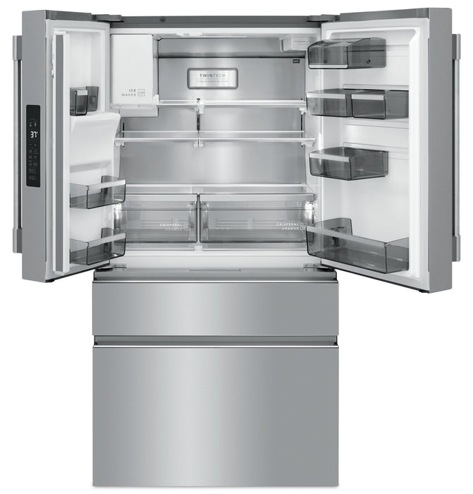 Réfrigérateur Frigidaire Professional de 21,4 pi³ et de 36 po de profondeur comptoir à 4 portes françaises - acier inoxydable Smudge-ProofMD - PRMC2285AF