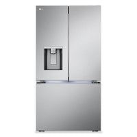 Réfrigérateur LG de 26 pi³ et de 36 po à portes françaises de profondeur comptoir MAXMC - acier inox…