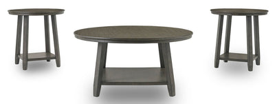 Cait 3-Piece Coffee and Two End Tables Package 