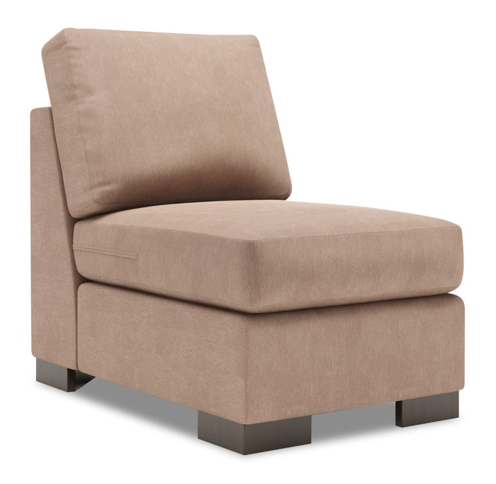 Fauteuil sans accoudoirs Track de la collection Sofa Lab - Pax Wicker