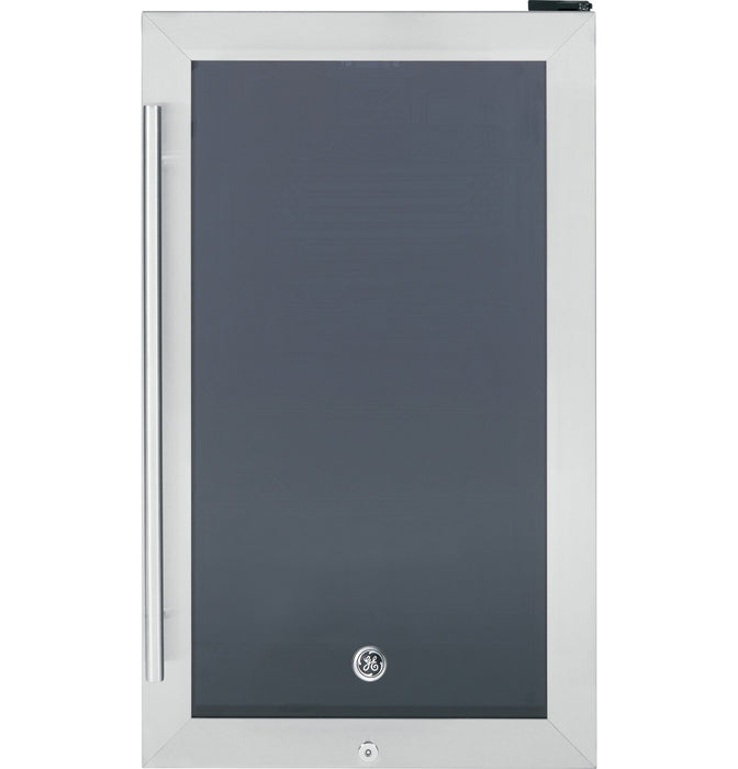 Refroidisseur à vin GE de 4,1 pi³ et de 19 po - acier inoxydable - GWS04HAESS