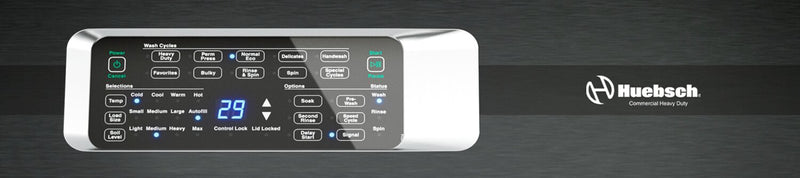 Laveuse Huebsch à chargement par le haut de 3,2 pi3 avec fonction Perfect WashMC - TR7104WN