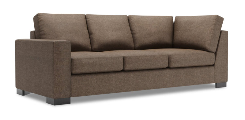 Sofa de gauche pour rallonge Track de la collection Sofa Lab - Luna Praline