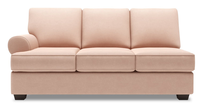 Sofa-lit de gauche Roll de la collection Sofa Lab- Pax Rose