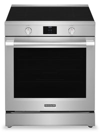  Cuisinière à induction Frigidaire Professional de 6,2 pi³ avec convection totale et surface de cuiss…