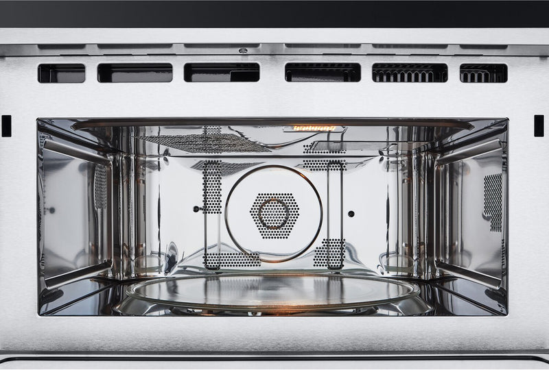 Four mural combiné électrique LG de 6,4 pi³ et de 30 po avec convection véritable - acier inoxydable Smudge-ProofMD - WCEP6427F