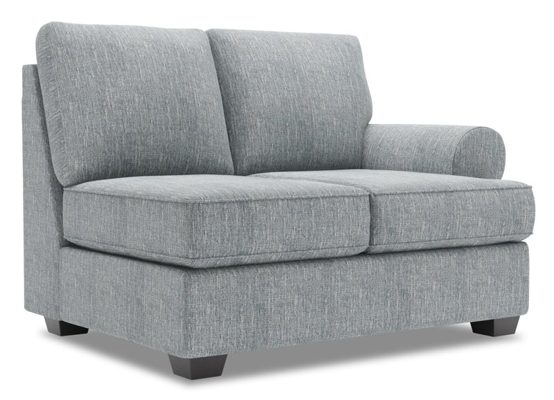 Causeuse de droite Roll de la collection Sofa Lab - Luna Pewter