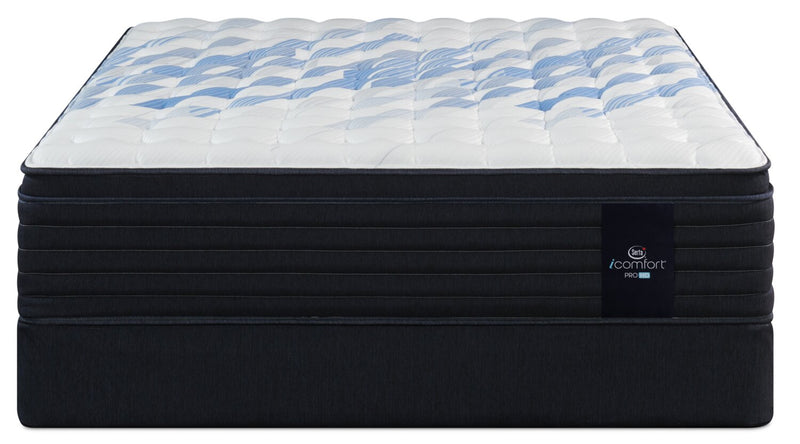 Ensemble matelas à Euro-plateau ProHD Vanguard 3.0 Hybrid iComfortMD de Serta pour lit double