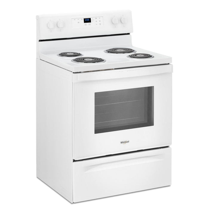 Cuisinière électrique Whirlpool de 4,8 pi³ avec autonettoyage - blanche - YWFC315S0JW