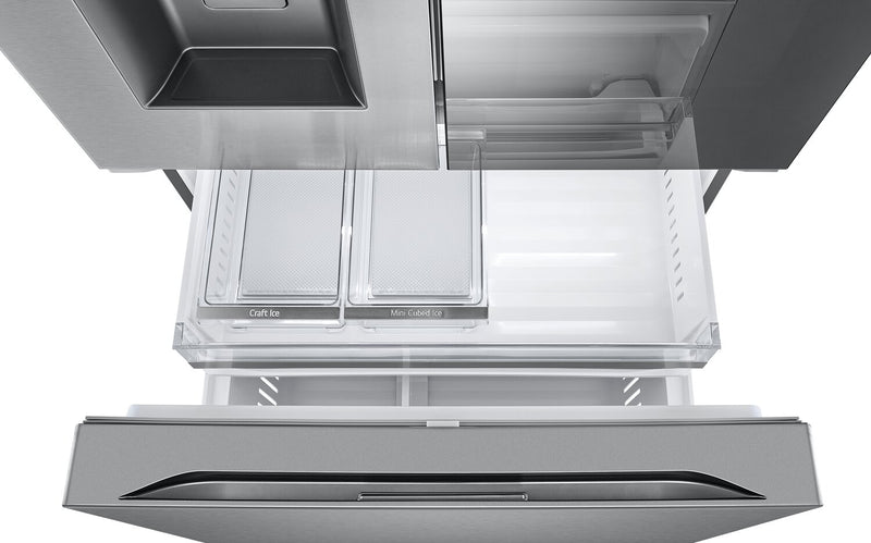 Réfrigérateur LG de 31 pi³ et de 36 po à portes françaises de profondeur standard MAXMC - acier inoxydable Smudge-ProofMD - LRYKS3106S