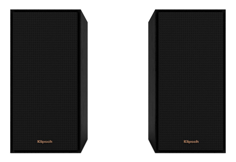 Haut-parleurs stéréo d’étagère R-40M Reference de Klipsch de 200 W 